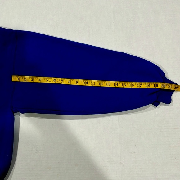 Vintage Original Orange County New York Choppers Blue Biker Sweatshirt SIZE  2XL - Picture 6 of 9